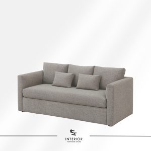 Modern upholstered lounge sofa with minimalist design